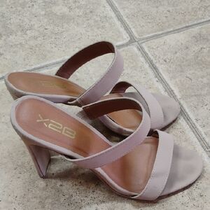 X2 Women's Cream Heeled Sandals